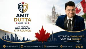 Amit Dutta - Brampton City -Councillor -Candidate 2026